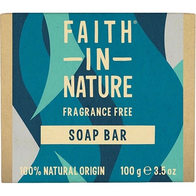 Faith in Nature rastlinné tuhé mydlo bez parfumácie 100 g