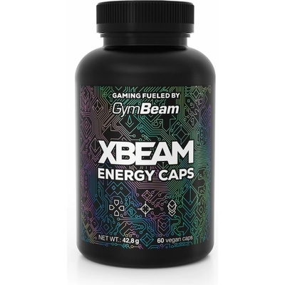 GymBeam XBEAM Energy 60 kapslí