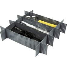 Compactor Free - Organizér do zásuvky 440x100 mm, sivá RAN7033