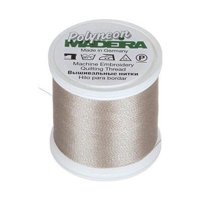 Vyšívací nitě PES Madeira Polyneon (400m) barva 1860 pewter
