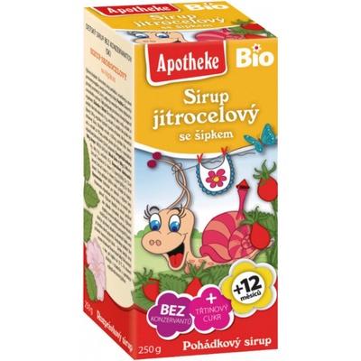 Mediate Apotheke Dětský BIO Pohádkový sirup Jitrocelový 250 g