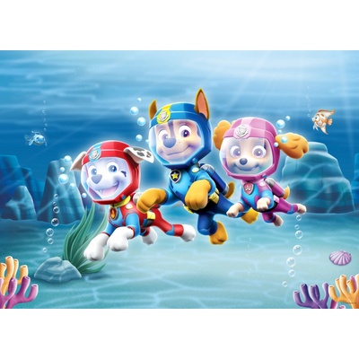 AG Design FTDNM-5272 Dětská vliesová fototapeta na zeď Disney, Tlapková patrola, rozměry 155 x 110 cm
