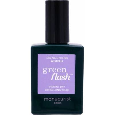 manucurist - green flash Instant Dry Extra Long Wear Laky na nehty 15 ml Stříbrná unisex