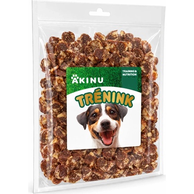 Akinu Trénink Hovězí & treska lupínky 400 g