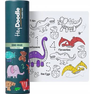 Silikónová Podložka na Vyfarbovanie A4 Dinosaury