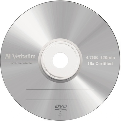 Verbatim DVD-R 4,7GB 16x, AZO, slim box, 5ks (43519) – Hledejceny.cz