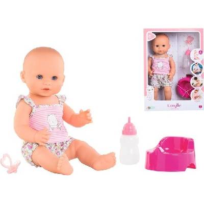 Corolle Mon Grand Poupon na pití a placatku Emma, 36 cm