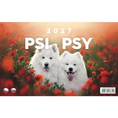 NOTIQUE Stolový Psi Psy CZ/SK 23,1 x 14,5 cm 2027