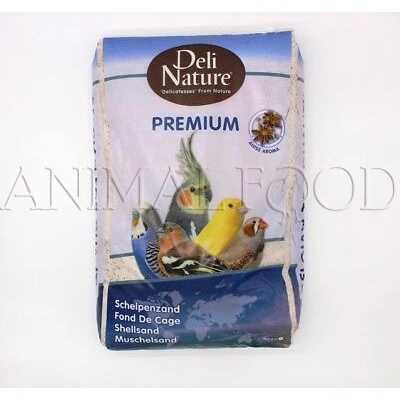 Deli Nature piesok mušľový biely 20 kg
