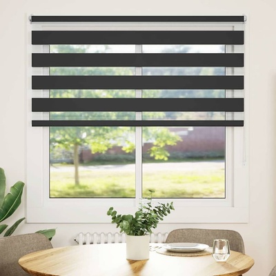Nabytek XL Roleta den a noc / Zebra / Twinroll 140 x 175 cm černá