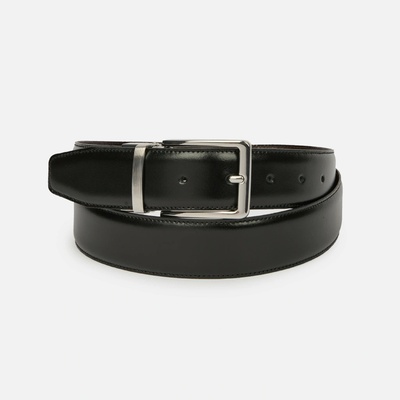 Geox Černý pánský pásek Belt