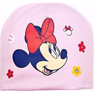 Setino dívčí čepice Minnie Mouse světle růžová