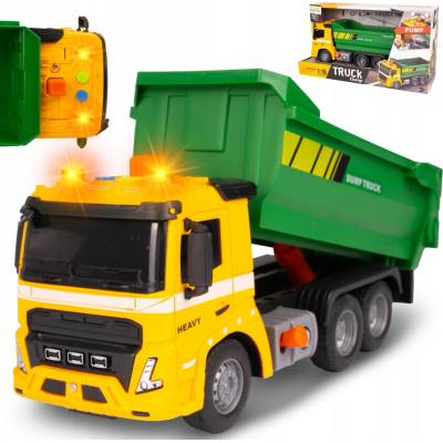 MalPlay Sklápěcí nákladní auto se světly a zvuky 1:16