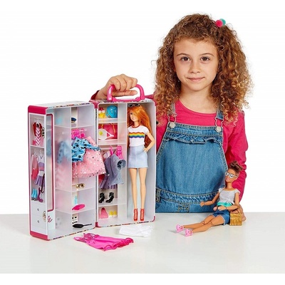 Klein Barbie šatník v kufříku
