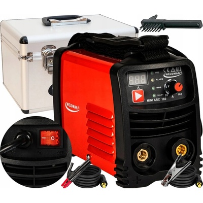 WELDMAN MINI ARC 160 VRD/TIG S KUFROM 100300
