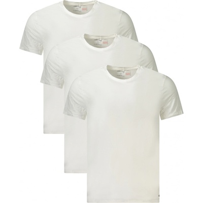 Calvin Klein LV00NB4051 pánská trička tri-pack bílá