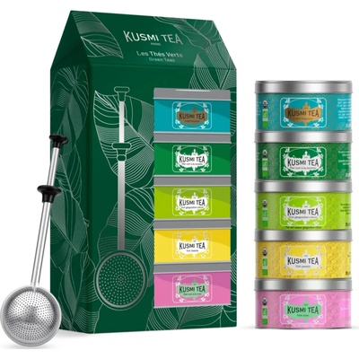 Kusmi Tea Darčeková sada Green teas 5 x 20 g