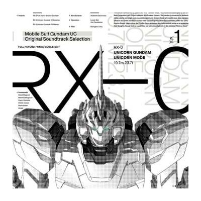 Gundam: Unicorn Selection Vol 1 O.s.t. LP – Hledejceny.cz