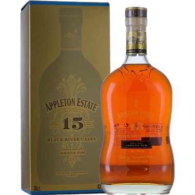 Appleton Estate Black River Casks 15y 43% 0,7 l (kartón)