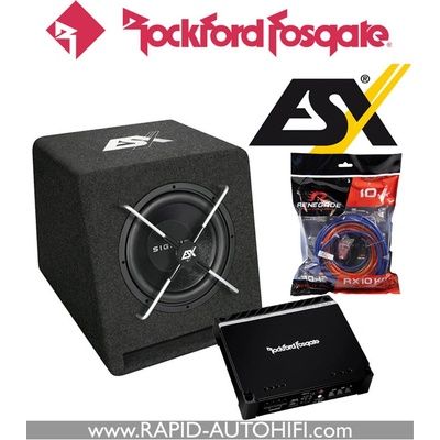 ESX Audio SE250 + Rockford Fosgate P200-2 + RX10KIT – Hledejceny.cz