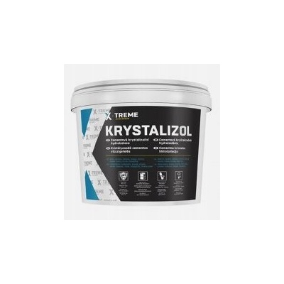 Den Braven Cementová krystalizační hydroizolace Krystalizol, kbelík 5 kg, šedá