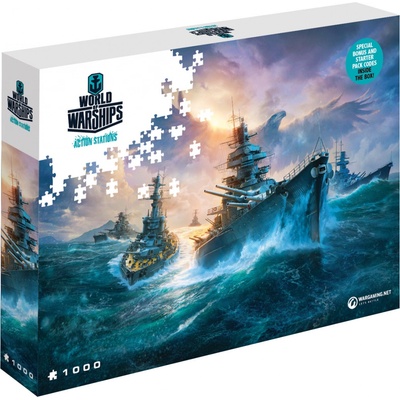 Merlin Publishing World of Warships German Battleships 1000 dílků