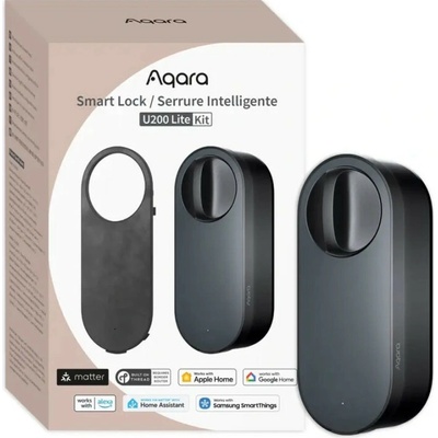 Aqara Smart Lock U200 Lite Kit (El-D03D), Čierny Aqara-El-D03D-1843