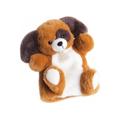 Histoire D´Ours maňásek pejsek hnědo bílý 25 cm