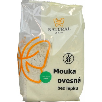 Natural Jihlava Ovesná mouka bez lepku 300 g