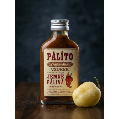 Seminka-chilli.cz Pálíto chilli omáčka vzorek 20 ml