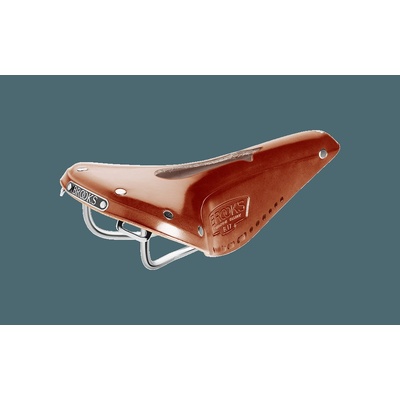 Brooks B17 Narrow Carved medové
