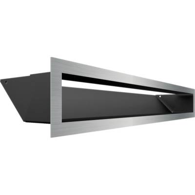 Kratki Mriežka LUFT 90 x 600 mm nerezová 45S