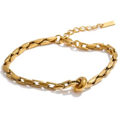 Victoria Filippi Stainless Steel Dámský náramek z chirurgické oceli Elara Gold NR2401-YH7679A