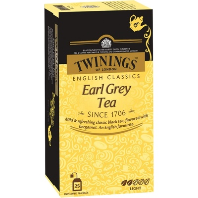 Twinings Earl Grey černý čaj 25 x 2 g