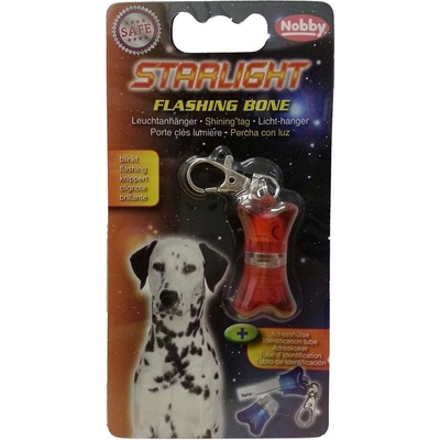 Nobby Starlight Flashing Bone svítící přívěsek + adresář 4x2cm – Hledejceny.cz