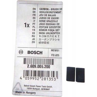 Bosch sada uhlíků pro úhlovou brusku PWS 850-125