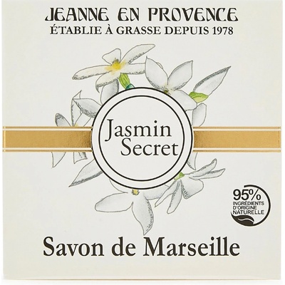 Jeanne en Provence Jasmin Secret Tajomstvo jazmínu tuhé toaletné mydlo 100 g