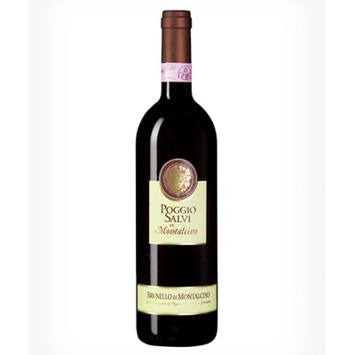 Poggio Salvi Brunello di Montalcino DOCG Sangiovese suché červené 2018 14% 0,75 l (čistá fľaša)