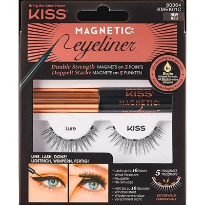 KISS Magnetické umělé řasy s očními linkami 02 Tempt – Hledejceny.cz