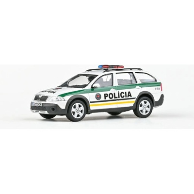 Abrex Škoda Octavia II Combi Scout 2007 Polícia 1:43