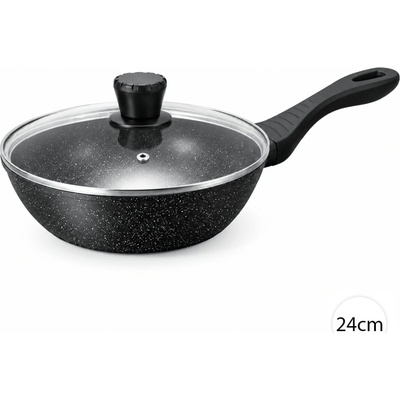 Bachmayer Granitová panvica s pokrievkou 24cm, BM7749-24