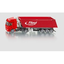 Siku Super Kamion s vyklápěcím vlekem 3537 červená 1:50