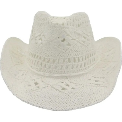 Klobúk Cowgirl biely