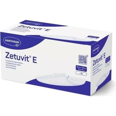 Hartmann Zetuvit E savé kompresy 10 x 10 cm 50 ks