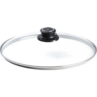 Swiss Diamond PEL28 Sklenená pokrievka s nastaviteľným ventilom pre riady Swiss Titan 28cm