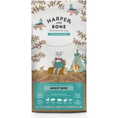Harper and Bone Dog Adult Mini divoké hory 10 kg