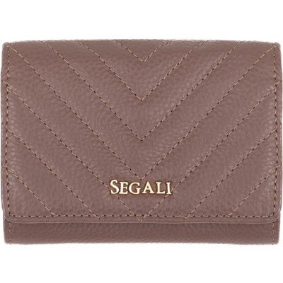 Segali Dámska kožená peňaženka 50514 dark taupe