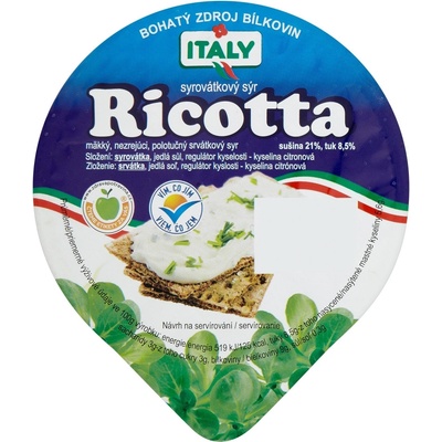 Italat Ricotta syrovátkový sýr 200g