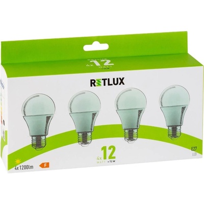 Retlux REL 33 Sada LED žárovek Classic E27 A60 teplá bílá – Hledejceny.cz