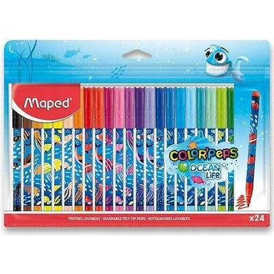 Maped Color'Peps Ocean Life Decorated 24 ks 5703
